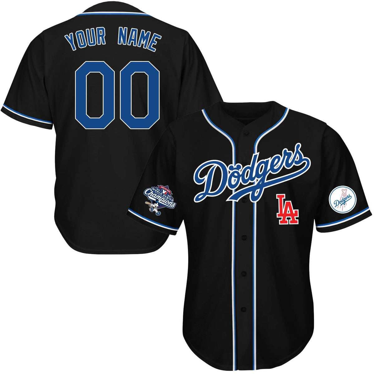Hometown Fly Ball Back2Back Champs LA Baseball Jersey
