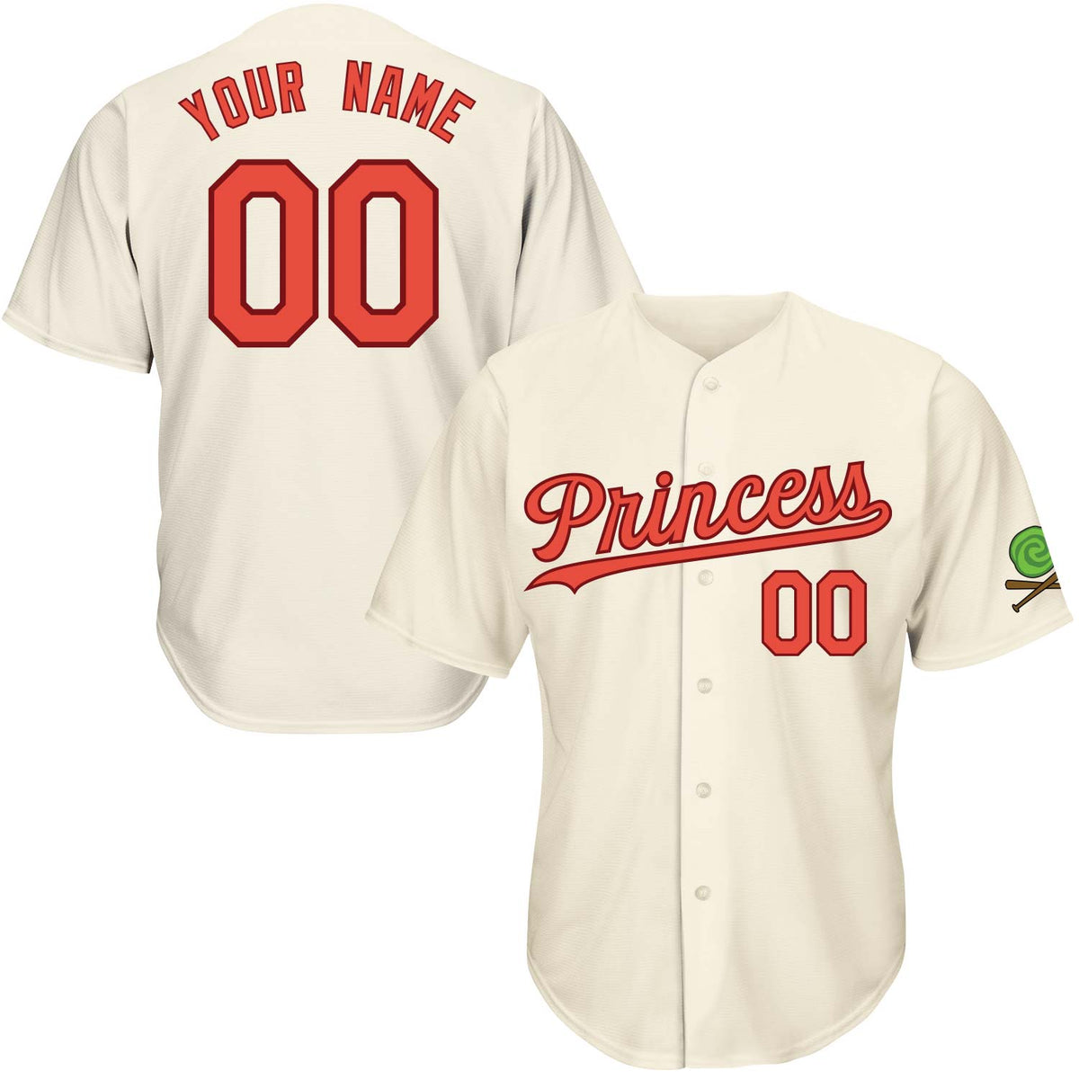 Princess Polynesian Baseball Jersey