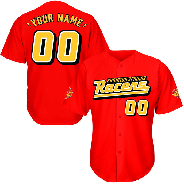 Racers McQueen  2.0 Baseball Jersey