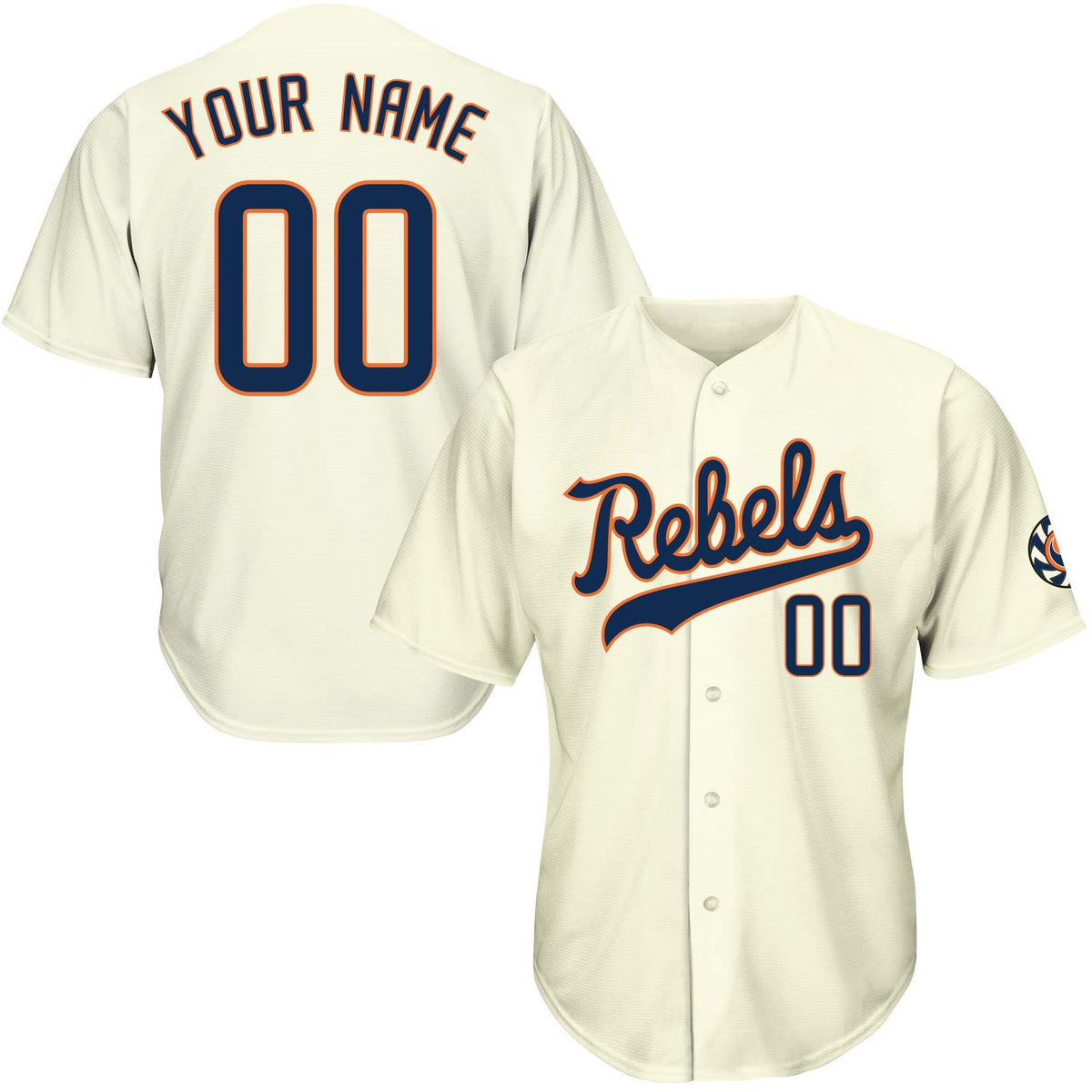 Rebels Tano Baseball Jersey