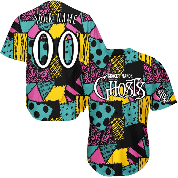 Ghosts Holiday Sally Baseball Jersey