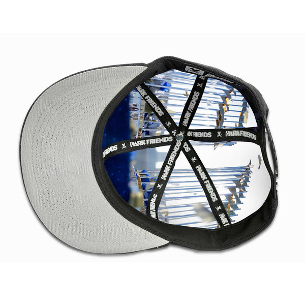 LA Mickey Hands 2025 Gold Champs (Black) - Snapback