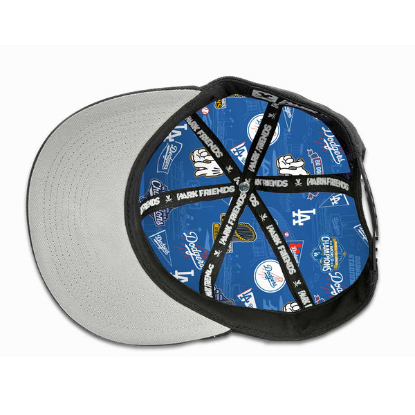 LA Mickey Hands (Blue) - A-Frame Snapback