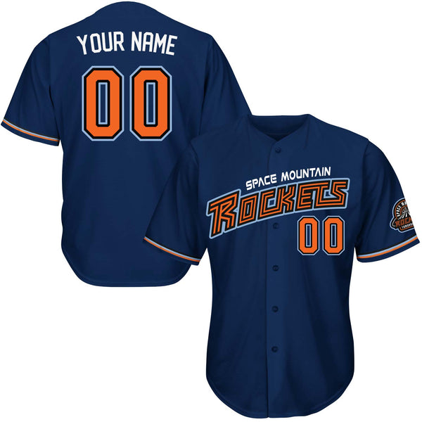 Space Rockets Alternate Baseball Jersey