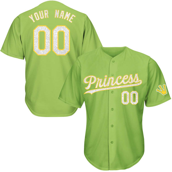 Princess Tiana Sparkle Baseball Jersey