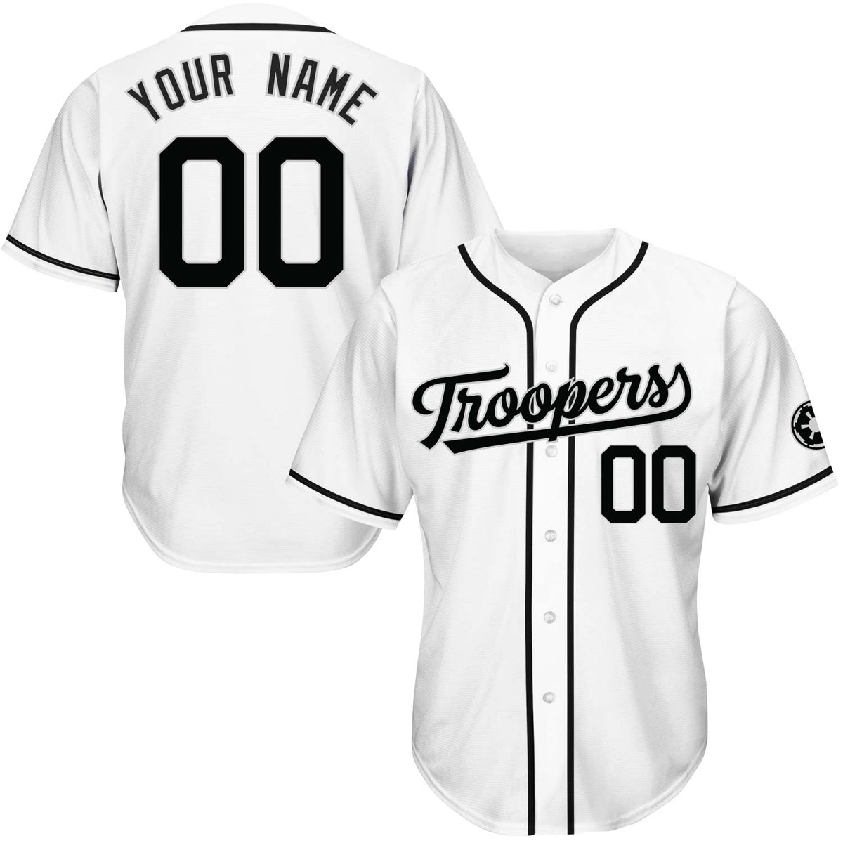Troopers Baseball Jersey