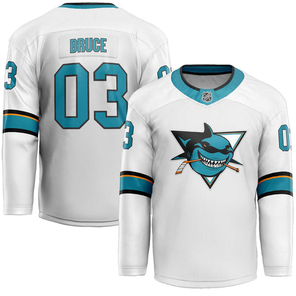 Sharks Bruce Hockey Jersey