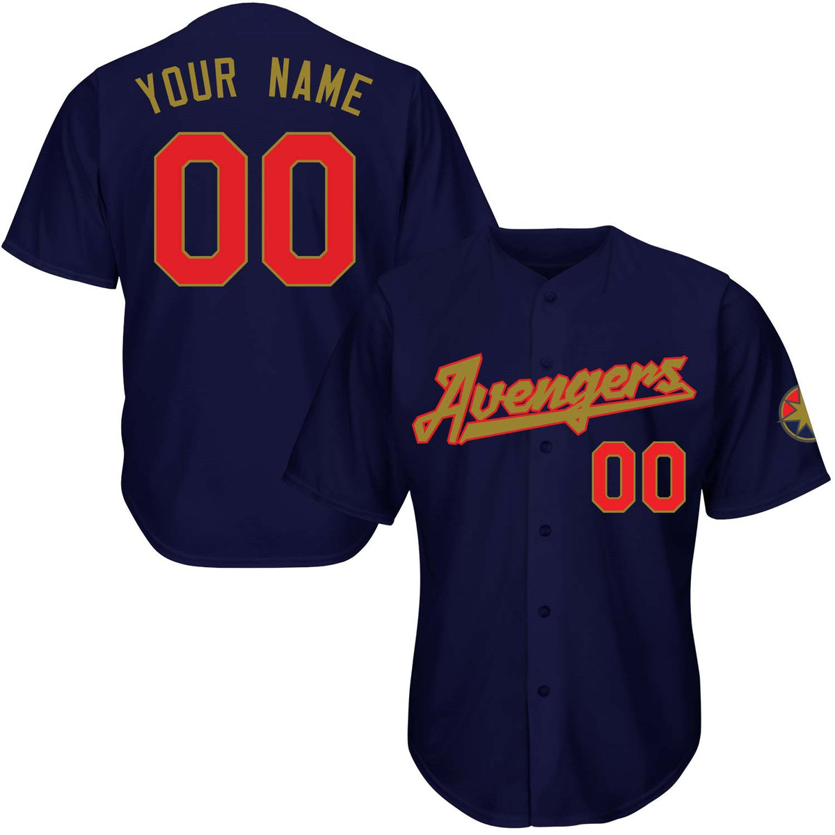 Heroes Danvers Baseball Jersey