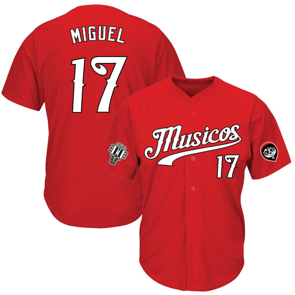 Musicos Miguel Baseball Jersey