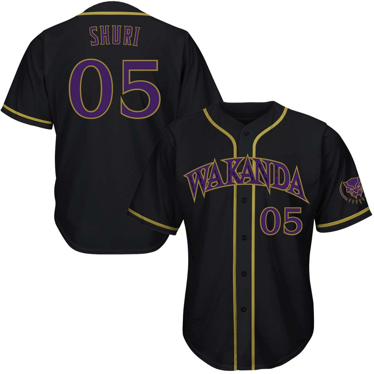 Forever She Panther Baseball Jersey