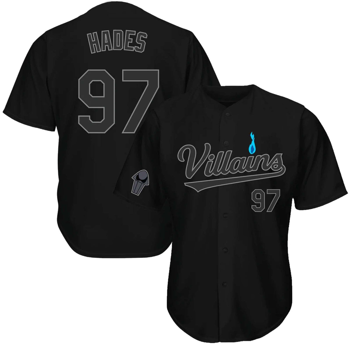 Villains Underworld God Baseball Jersey