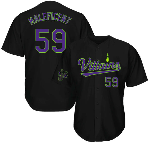 Villains Evil Mistress Baseball Jersey